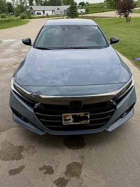 Gray 2022 Honda Accord Hybrid Sport