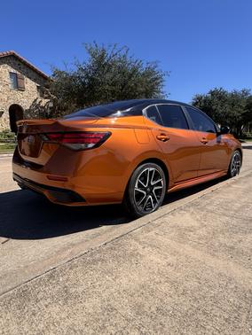 Orange 2025 Nissan Sentra SR