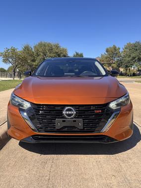 Orange 2025 Nissan Sentra SR