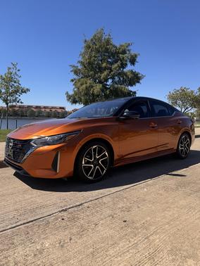 Orange 2025 Nissan Sentra SR