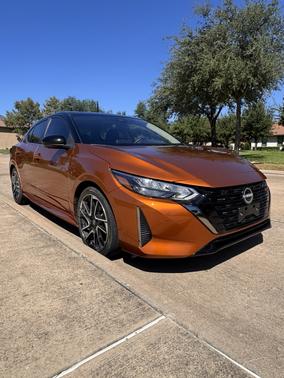 Orange 2025 Nissan Sentra SR