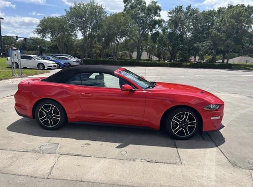 Red 2018 Ford Mustang EcoBoost Premium