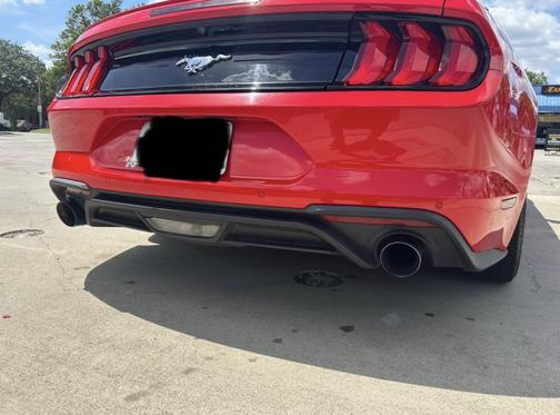 Red 2018 Ford Mustang EcoBoost Premium