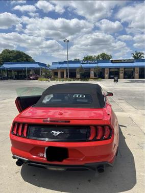 Red 2018 Ford Mustang EcoBoost Premium