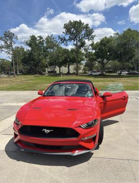 Red 2018 Ford Mustang EcoBoost Premium
