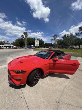 Red 2018 Ford Mustang EcoBoost Premium