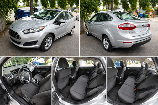 Silver 2015 Ford Fiesta SE