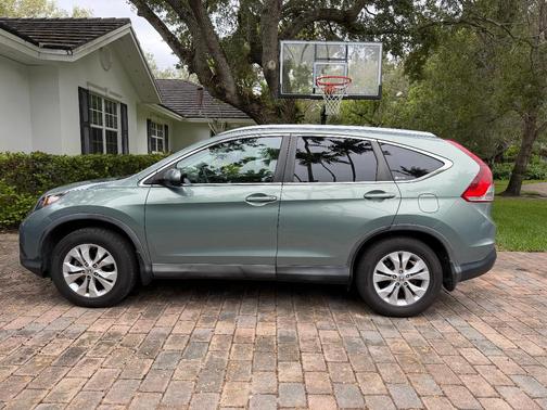 Green 2012 Honda CR-V EX-L w/Navigation