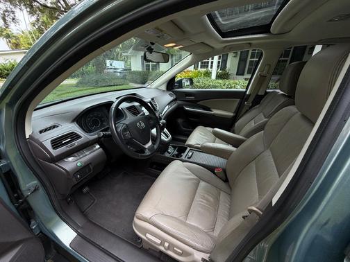 Green 2012 Honda CR-V EX-L w/Navigation