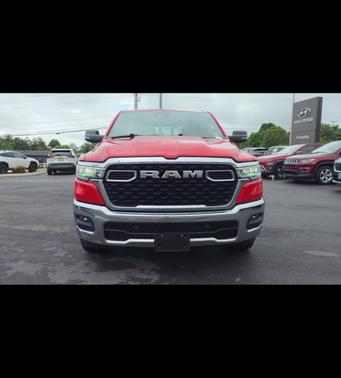 Red 2025 RAM 1500 Big Horn