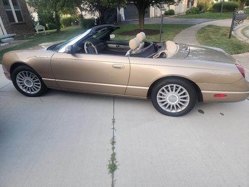 Gold 2005 Ford Thunderbird 50th Anniversary