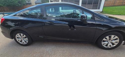 Black 2012 Honda Civic LX