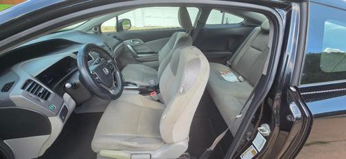 Black 2012 Honda Civic LX