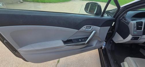 Black 2012 Honda Civic LX