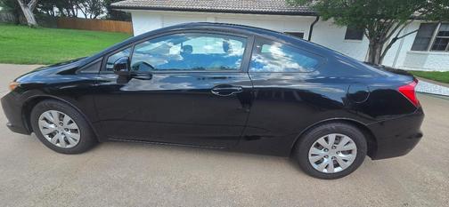 Black 2012 Honda Civic LX