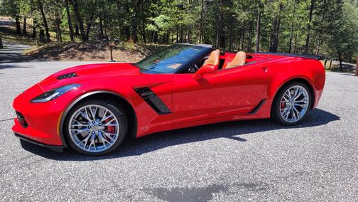 Red 2016 Chevrolet Corvette Z06