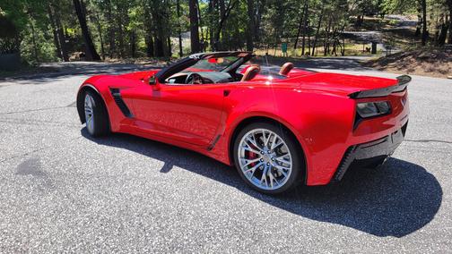 Red 2016 Chevrolet Corvette Z06