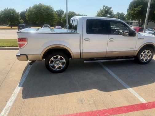 White 2013 Ford F-150 King Ranch