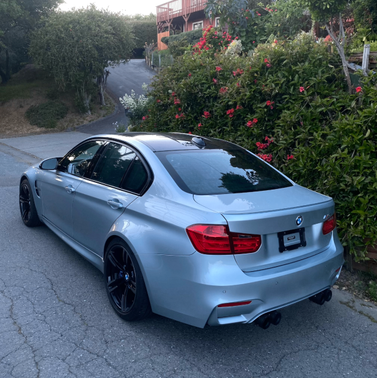 Blue 2015 BMW M3 Base
