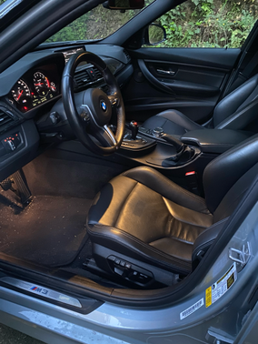 Blue 2015 BMW M3 Base