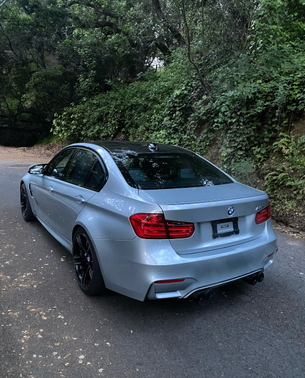 Blue 2015 BMW M3 Base