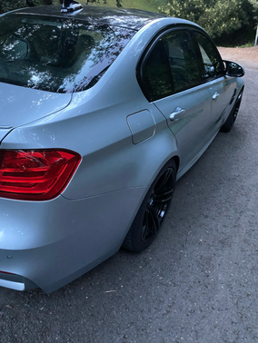 Blue 2015 BMW M3 Base