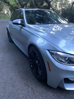 Blue 2015 BMW M3 Base