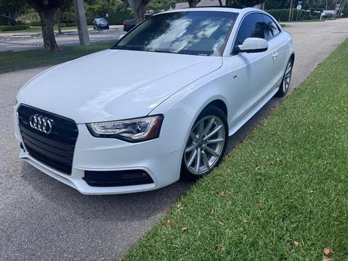 White 2016 Audi A5 2.0T Premium