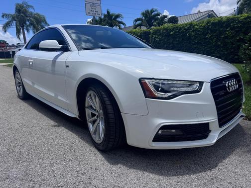 White 2016 Audi A5 2.0T Premium