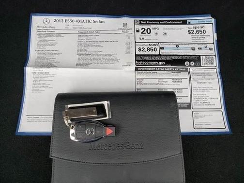 2013 Mercedes-Benz E-Class E 550 4MATIC