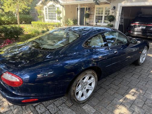 Blue 1997 Jaguar XK8 Base