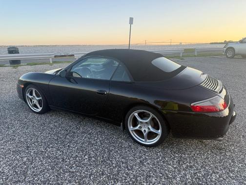 Black 2002 Porsche 911 911 Carrera Cabriolet