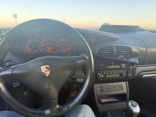 Black 2002 Porsche 911 911 Carrera Cabriolet