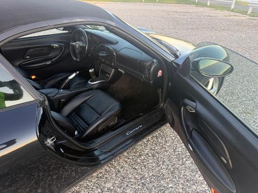 Black 2002 Porsche 911 911 Carrera Cabriolet