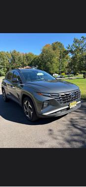 Gray 2022 Hyundai TUCSON SEL