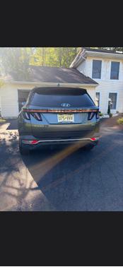 Gray 2022 Hyundai TUCSON SEL