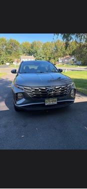 Gray 2022 Hyundai TUCSON SEL