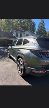 Gray 2022 Hyundai TUCSON SEL
