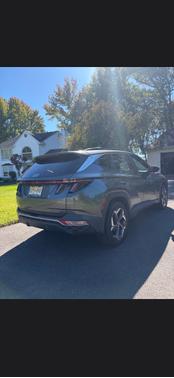 Gray 2022 Hyundai TUCSON SEL