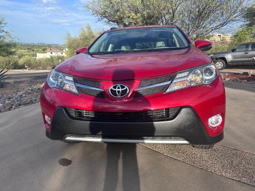 Red 2015 Toyota RAV4 XLE