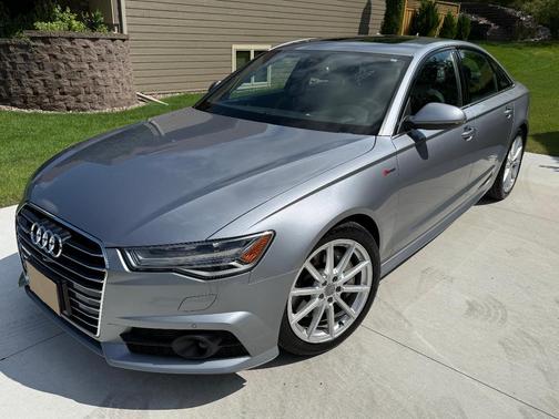 Gray 2018 Audi A6 3.0T Prestige