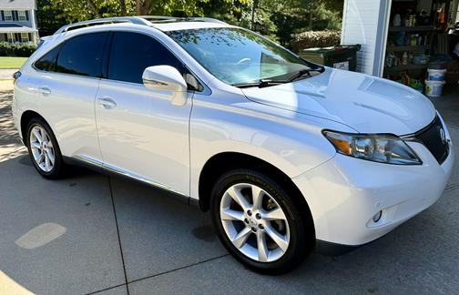 White 2010 Lexus RX 350 Base