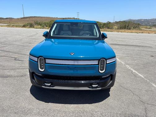 Blue 2022 Rivian R1T Adventure Package