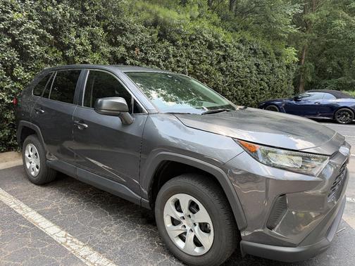 Gray 2022 Toyota RAV4 LE