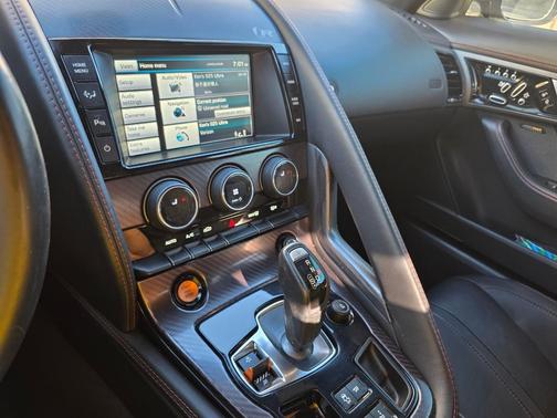 Black 2015 Jaguar F-TYPE R