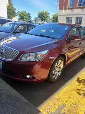 Red 2011 Buick LaCrosse CXL