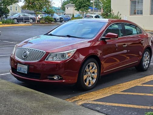 Red 2011 Buick LaCrosse CXL