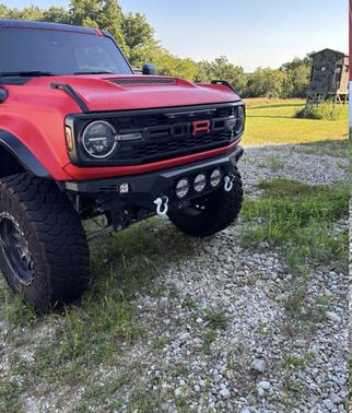 Red 2022 Ford Bronco Black Diamond