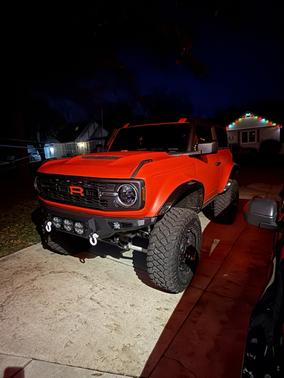Red 2022 Ford Bronco Black Diamond