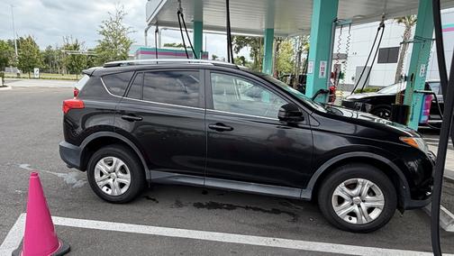 Black 2013 Toyota RAV4 LE